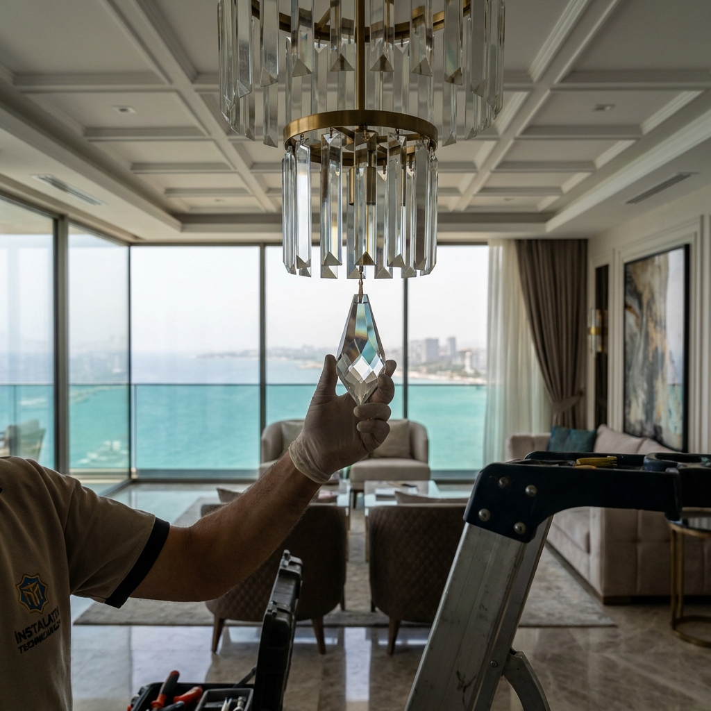 Kristal Avize Montajı - Yenişehir