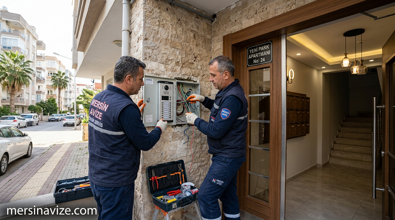 (0 551) 711 93 55 | Apartman konuşma sistemi paket fiyat Mersin | Diyafon montaj - Mersin Avize Blog