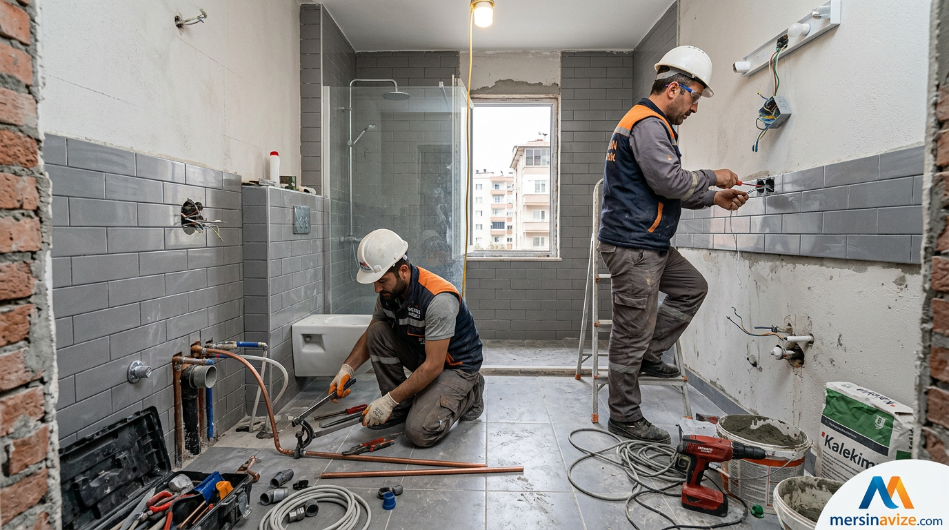 Banyo Tadilatı Mersin (0 551) 711 93 55 | Elektrik & Şofben - Mersin Avize Blog
