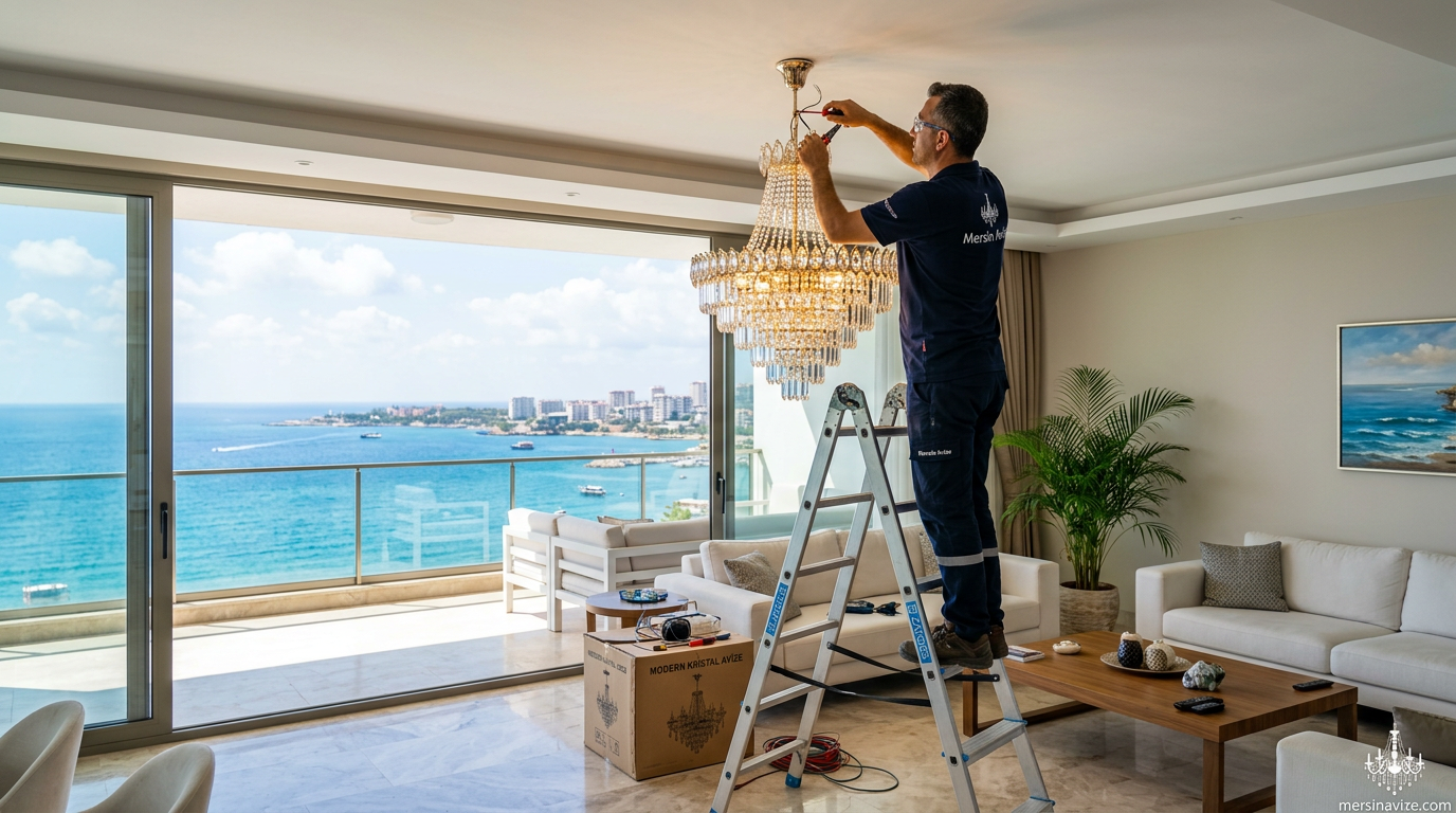 Davultepe Avize Montajı - Tece Davultepe Yazlık Servisi - Mersin Avize Blog