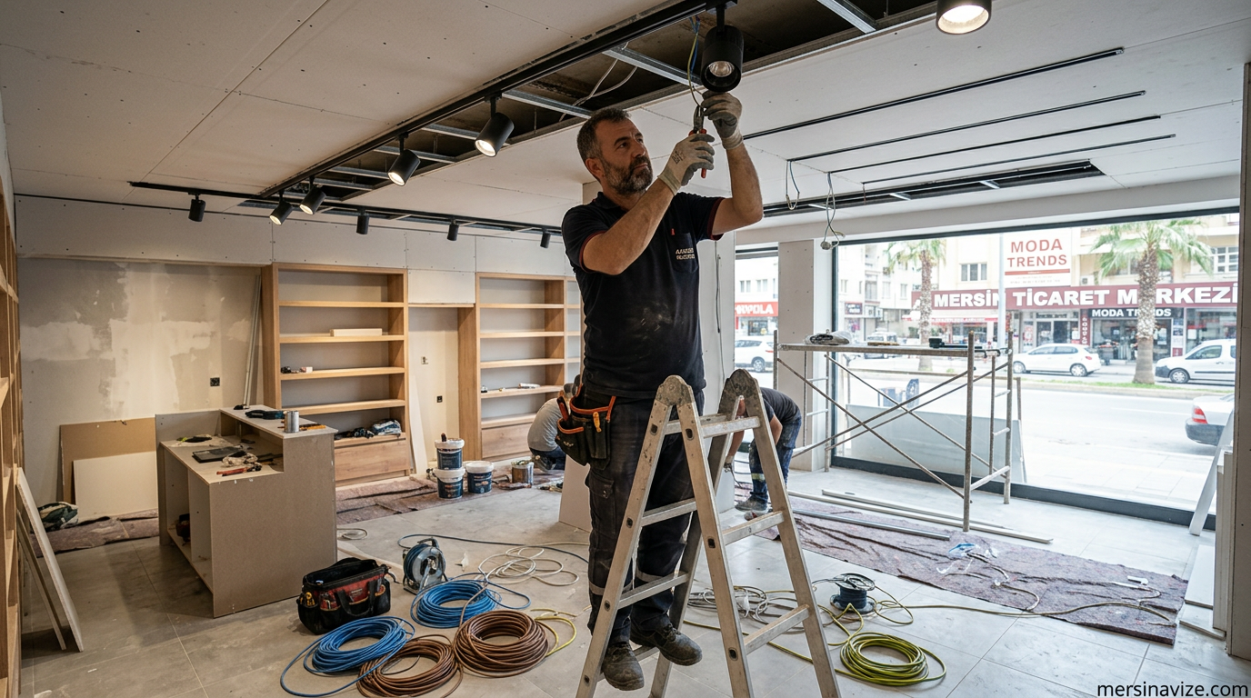 (0 551) 711 93 55 | Dükkan Tadilatı Mersin - İş Yeri Elektrik ve Aydınlatma - Mersin Avize Blog