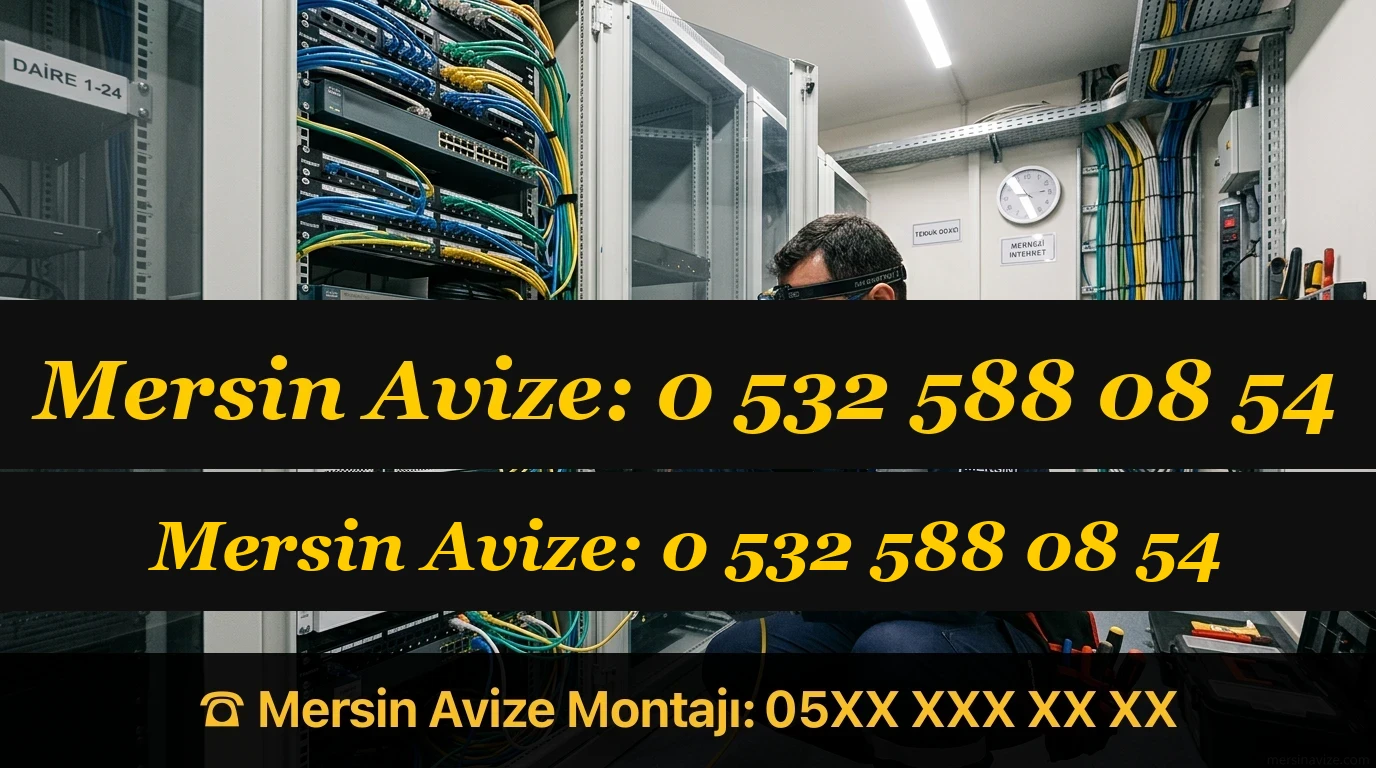 Merkezi internet sistemi arıza Mersin | Merkezi internet tamiri