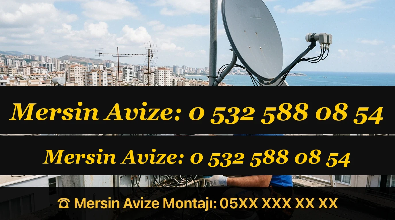 Merkezi Uydu Sistemi Arıza | Mersin - Mersin Avize Blog