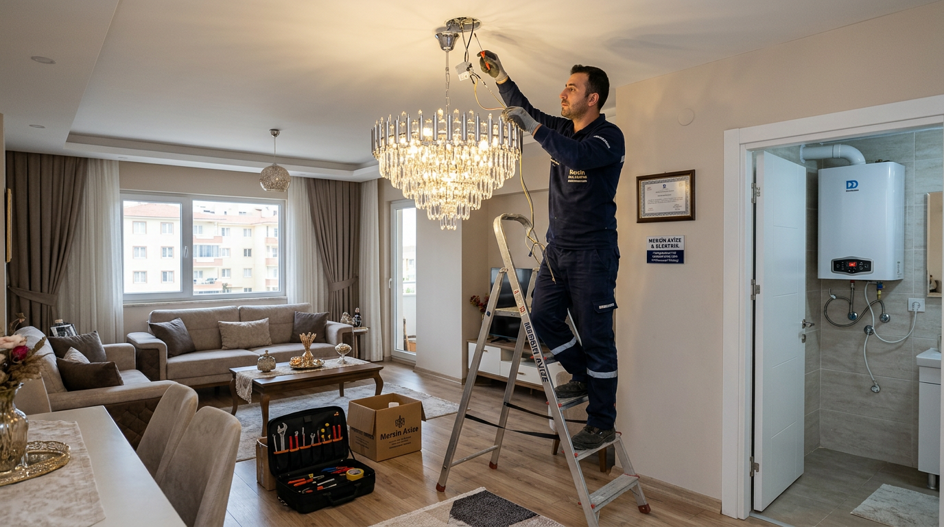 (0 551) 711 93 55 | Mersin Çağdaşkent Elektrikçi - Mersin Avize Blog