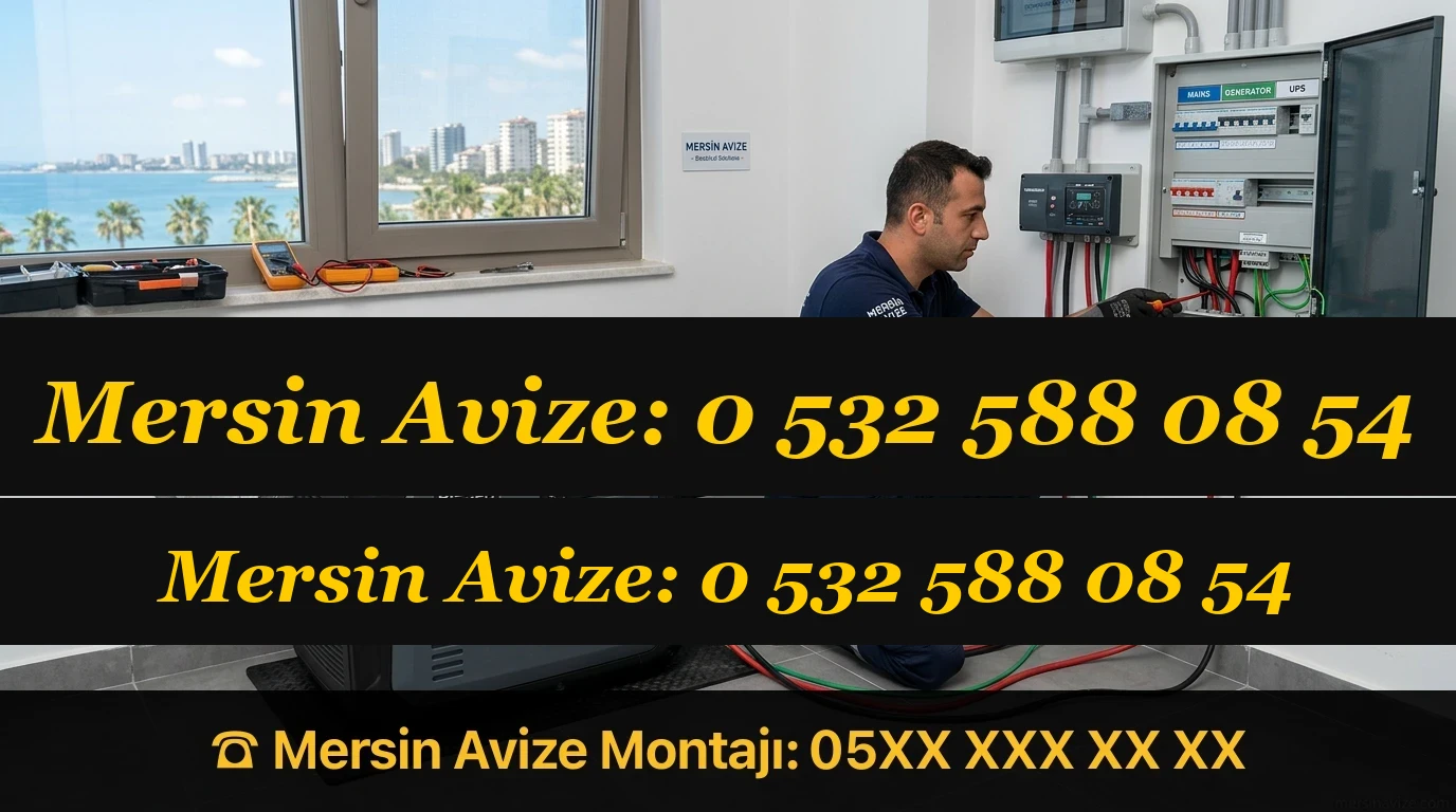 Sessiz Jeneratör Kurulumu Mersin | Konut Tipi - Mersin Avize Blog