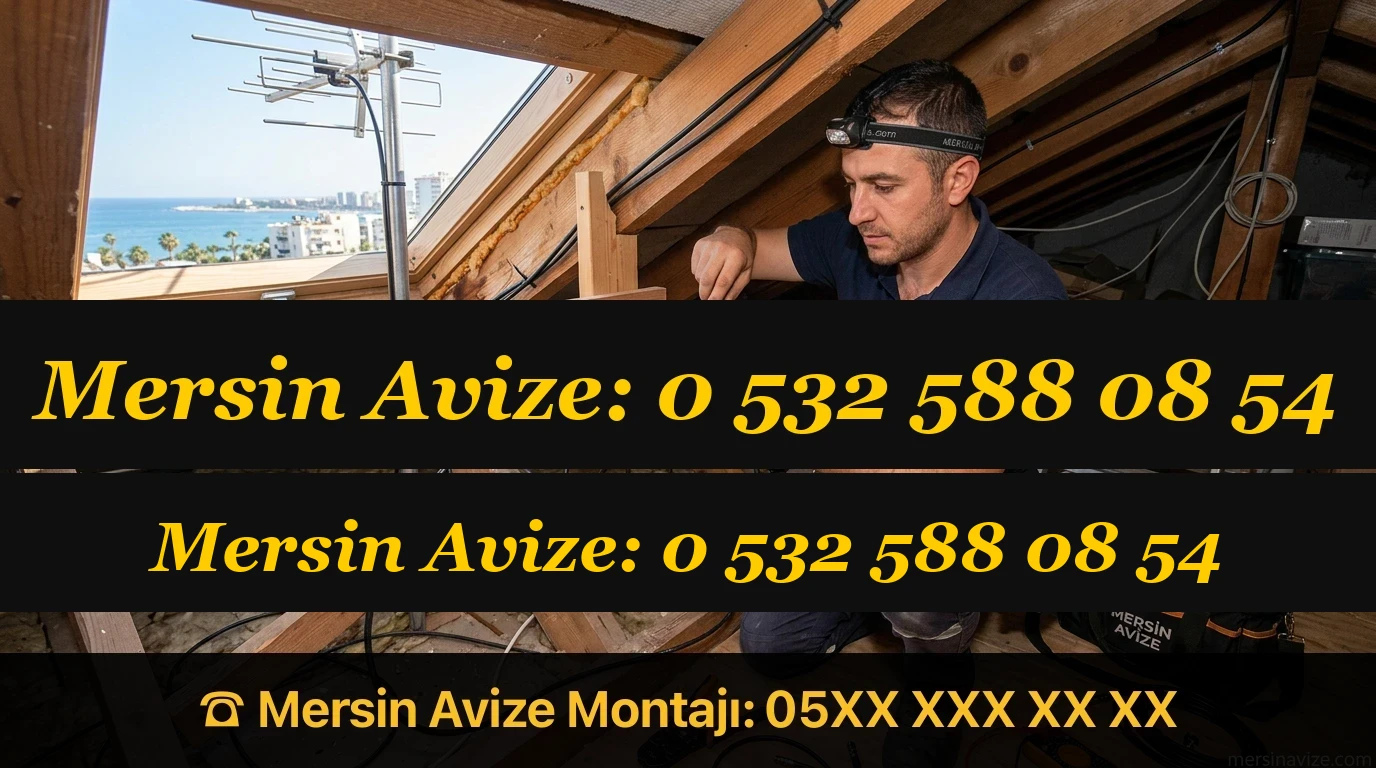 Sinyal Güçlendirici Montajı Mersin | TV, İnternet
